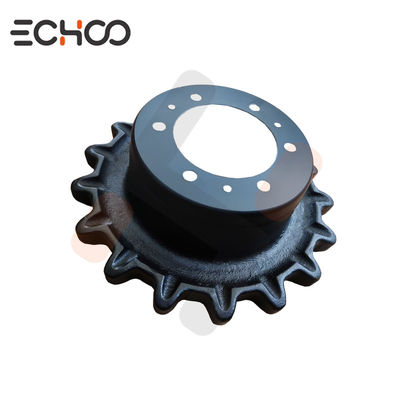 Piñón de tracción Kubota SVL75, accesorios para chasis de minicargadora de orugas