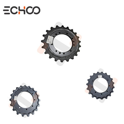 Piñón de tracción compatible con componentes del chasis de volquete oruga Yanmar C12R