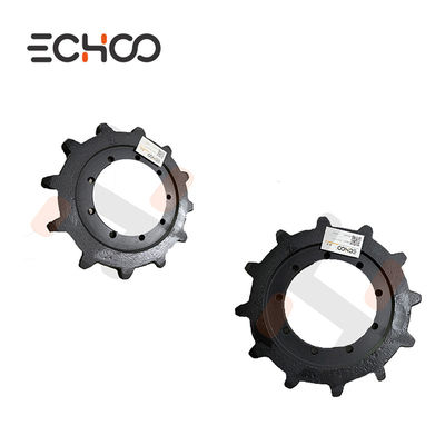Piñón de cadena compatible con piezas de tren de rodaje de miniexcavadora Bobcat E10Z