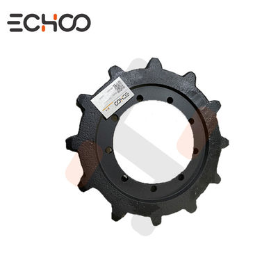 Piñón de tracción compatible con piezas de tren de rodaje para miniexcavadora Komatsu PC09