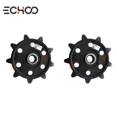 Piñón de cadena para bastidor de tren de rodaje de volquete oruga Yanmar C10 y C12R