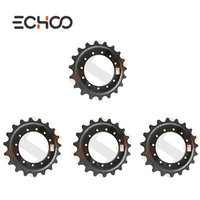 Piñón de accionamiento compatible con el bastidor del tren de rodaje de la miniexcavadora Case CX36B